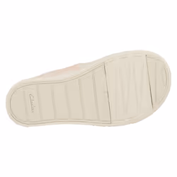Childrens Boys Girls Clarks Pattern Detailed Canvas Shoes City Flare Lo T - F Fit - UK 9.5 Child, Pink
