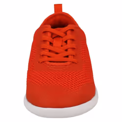 Childrens Boys Girls Clarks Lace Up Trainers Scape Soar K - F Fit - UK 10.5 Child, Orange