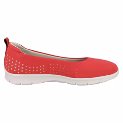 ) Ladies Cloud Steppers By Clarks Flat Shoes Step Allena Sea - D Fit - UK 3, Magenta (Pink