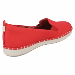 ) Ladies Cloud Steppers By Clarks Loafer Style Shoes Step Glow Slip - D Fit - UK 3, Rose (Pink