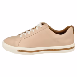 ) Ladies Clarks Stylish Lace Up Shoes Un Maui Lace - D Fit - UK 5, Blush (Pink