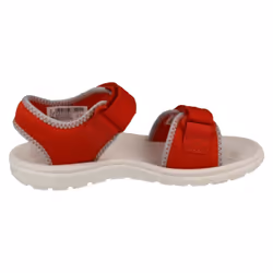 ) Childrens Boys Girls Clarks Light Weight Sandals Surfing Tide - G Fit - UK 7.5 Infant, Orange (Red