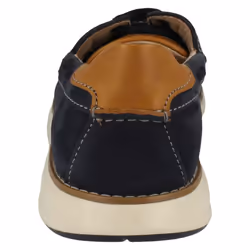) Mens Clarks Unstructured Deck Shoes Un Pilot Lace - G Fit - UK 9, Navy (Blue