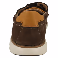 Mens Clarks Unstructured Deck Shoes Un Pilot Lace - G Fit - UK 8, Brown