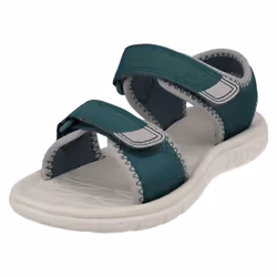 ) Childrens Boys Girls Clarks Light Weight Sandals Surfing Tide - F Fit - UK 8.5 Child, Teal (Green