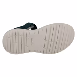) Childrens Boys Girls Clarks Light Weight Sandals Surfing Tide - F Fit - UK 8.5 Child, Teal (Green
