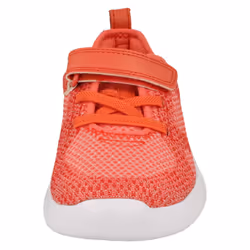 ) Childrens Boys Girls Clarks Casual Trainers Ath Flux T - G Fit - UK 4.5 Infant, Coral (Orange
