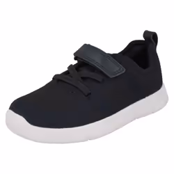 ) Childrens Boys Girls Clarks Casual Trainers Ath Flux T - G Fit - UK 4 Infant, Navy (Blue