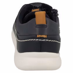 ) Boys Clarks Elasticated Lace Detailed Shoes Cloud Blaze - F Fit - UK 13.5 Child, Navy (Blue