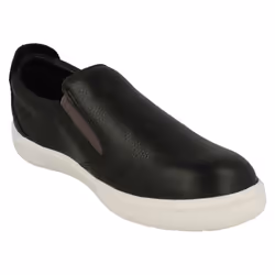Boys Clarks Slip On Shoes Street Verve K - G Fit - UK 10.5 Child, Black