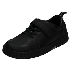 Boys Clarks School Shoes Apollo Step - F Fit - Black, UK 7.5 Infant