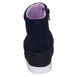 Girls Clarks Casual Boots Emery Rise - G Fit - Navy, UK 5 Infant