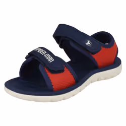 Boys Clarks Marvel Detailed Sandals Surfing Web - G Fit - UK 4 Infant, Red