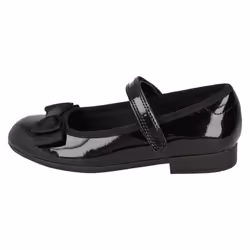 Girls Clarks Formal/School Shoes Scala Tap - G Fit - Black, UK 10.5 Child