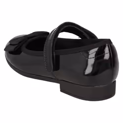 Girls Clarks Formal/School Shoes Scala Tap - H Fit - Black, UK 12.5 Child