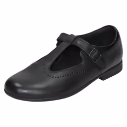 Girls Clarks Formal/School Shoes Scala Seek - E Fit - Black, UK 10.5 Child