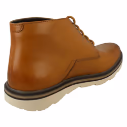 Mens Clarks Ankle Boots Frelan Mid - G Fit - Brown, UK 7.5