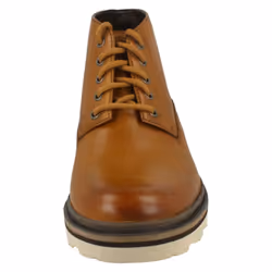 Mens Clarks Ankle Boots Frelan Mid - G Fit - Brown, UK 7.5