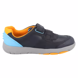 Boys Clarks Casual Shoes Rex Quest K - Navy, UK 12 Child