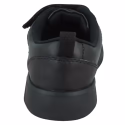 Boys Clarks Hook & Loop School Shoes Scape Flare K - H Fit - Black, UK 13 Child