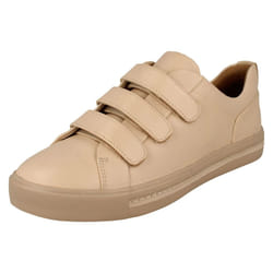 Ladies Unstructured By Clarks Toe Post Sandals Un Perri Vibe - D Fit - Pink, UK 7.5