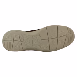 Mens Cloud Steppers By Clarks Lace Up Shoes Step Stroll Lace - G Fit - Brown, UK 7