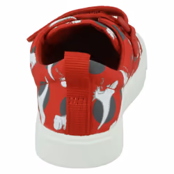 Boys Clarks Casual Shoes City Bright - F Fit - Red, UK 4.5 Infant