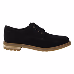 ) Clarks Foxwell Hall Black Suede Leather Lace Up Mens Oxford Shoes 261480047 - 9.5 (Adults'