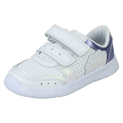 Girls Clarks Lightweight Trainers ATH Sonar - Pink, UK 4 Infant