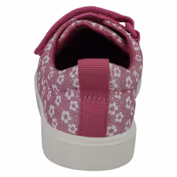 Girls Clarks Machine Washable Casual Shoes City Vibe - F Fit - Pink Combi, UK 10 Child