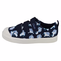 Boys Clarks Machine Washable Casual Shoes City Vibe - G Fit - Navy, UK 11.5 Child