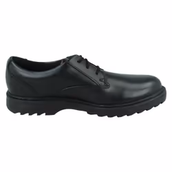 Boys Clarks Smart Lace Up School Shoes Asher Jazz - H Fit - Black, UK 3 Child