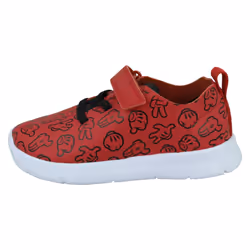 Boys Clarks Disney Casual Shoes ATH Comic - G Fit - Red, UK 4.5 Infant