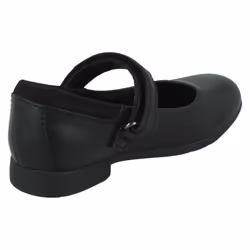 Girls Clarks School Shoes Scala Skip - Black, UK 7.5 Infant
