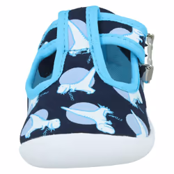 Boys Clarks T Bar Casual Shoe Roamer Sun T - G Fit - Navy, UK 3 Infant