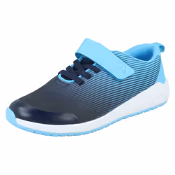 Childrens Clarks Unisex Casual Trainers Aeon Pace - G Fit - Navy, UK 7 Infant