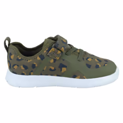 Childrens Unisex Clarks Casual Trainers Ath Flux T - F Fit - Green, UK 5.5 Infant