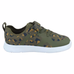 Childrens Unisex Clarks Casual Trainers Ath Flux T - G Fit - Green, UK 4 Infant