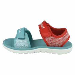 Girls Clarks Casual Summer Sandals Surfing Sea -   Fit - Red, UK 6 Infant