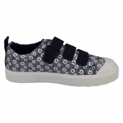 Girls Clarks Machine Washable Casual Shoes City Vibe - F Fit - Navy, UK 1.5 Child