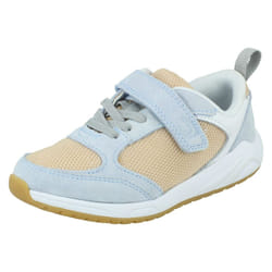 Unisex Childrens Clarks Casual Trainers Aeon Flex - F Fit - Blue, UK 10 Child