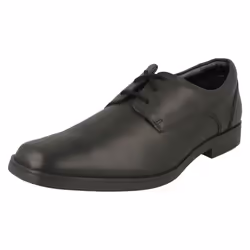 Girls Clarks Mary Jane Style School Shoes Scala Gem Y - Black, UK 3 Child