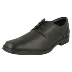 Girls Clarks Mary Jane Style School Shoes Scala Gem Y - Black, UK 3 Child