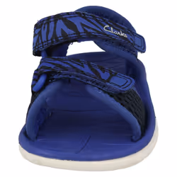 Childrens Clarks Casual Summer Sandals Surfing Tide T 20 - F Fit - Navy, UK 7 Infant