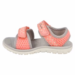 Boys Clarks Casual Strapped Sandals Surfing Wave - F Fit - Pink, UK 6 Infant