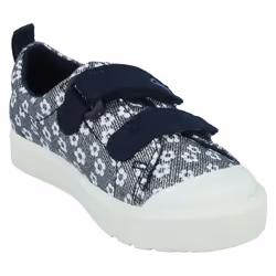 Girls Clarks Casual Shoes City Bright - F Fit - Navy, UK 4 Infant