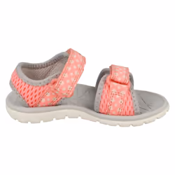 Boys Clarks Casual Strapped Sandals Surfing Wave - F Fit - Pink, UK 7.5 Infant