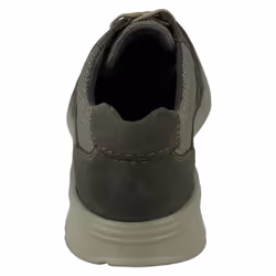 Mens Clarks Casual Shoes Cotrell Lane - G Fit - Green, UK 7