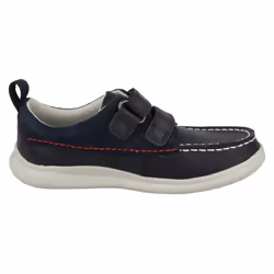 Boys Clarks Casual Light Weight Shoes Cloud Art K - G Fit - Navy, UK 12 Child