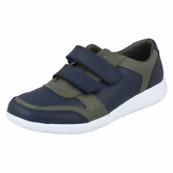 Unisex Childrens Clarks Casual Trainers Scape Spirit - F Fit - Navy, UK 11.5 Child